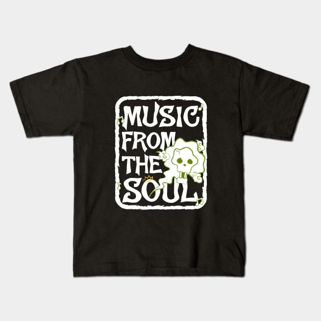 Brook - Music from the Soul Kids T-Shirt by Spindor